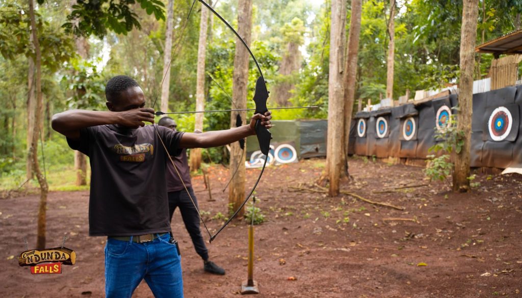 Archery at Camp ndunda